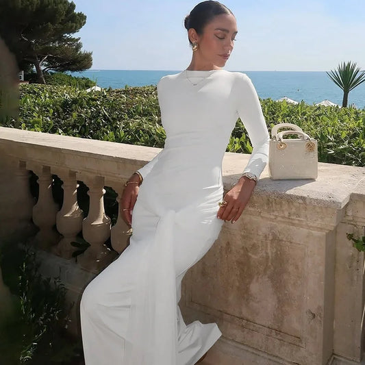 שמלת מקסי צנועה - מילה